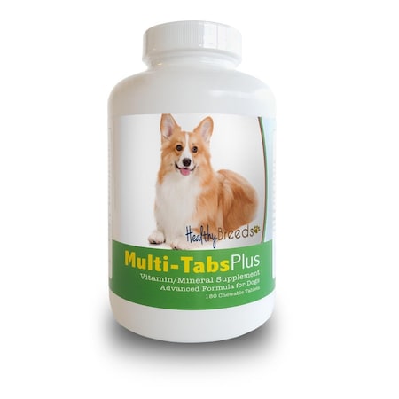 Healthy Breeds Pembroke Welsh Corgi Multi-Tabs Plus Chewable Tablets, 180PK 840235140665